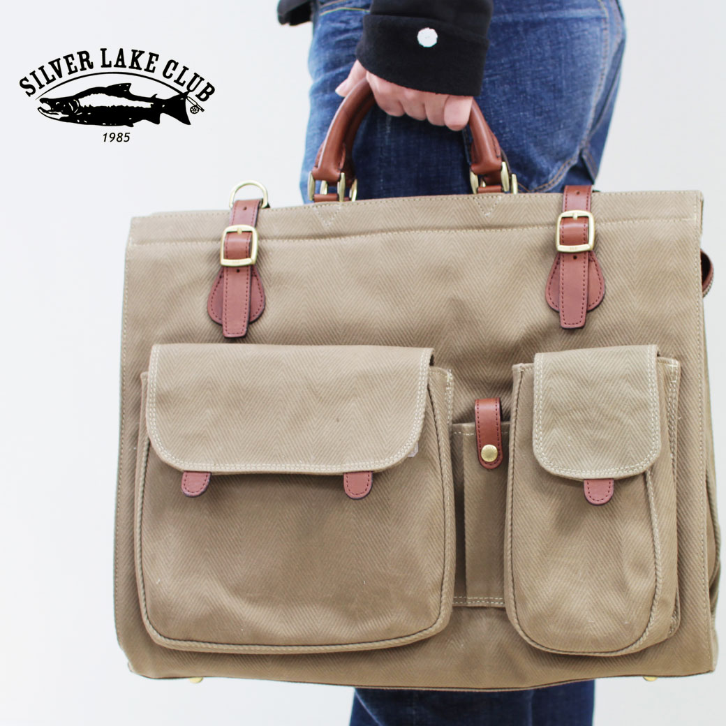 【限定クーポン発行中！】ボストンバッグ 旅行 SILVER LAKE CLUB シルバーレイククラブ Herring bone ヘリンボーン 2way B4 ショルダーバッグ 日本製 斜めがけ ブランド 通勤バッグ ゴルフ ボストンバッグ 大容量 修学旅行 ボストンバッグ メンズ バッグ