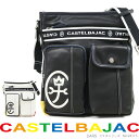 ショルダーバッグ メンズ CASTELBAJAC カステルバジャック ドミネ ブランド 斜めがけ バッグ 肩掛け 男女兼用 メンズ バッグ 海外旅行バッグ 24...