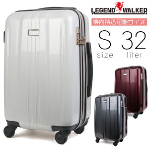 【ポイント12倍中】スーツケース 機内持ち込み キャリーケース メンズ Legend Walker レジェンドウォーカー HARD CASE ハードケース キャリーバッグ 旅行 出張 ポリカーボネート TSAロック 4輪 車輪ストッパー メンズバッグ j6qxG12 6701-48 men’s ブランド