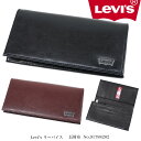 長財布 メンズ Levis リーバイス 本革 長サイフ レザ