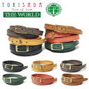 TOKISADA トキサダ The World ザ・ワールド レザー ブレスレット バックル留め メンズ 本革 日本製 ブランド ts-lb06