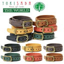 TOKISADA トキサダ The World ザ・ワールド レザー ブレスレット バックル留め メンズ 本革 日本製 ブランド ts-lb08