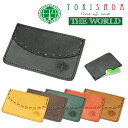 【7/15限定 クーポンで最大1000円OFF】TOKISADA トキサダ The World ザ・ワールド パスケース ブランド 定期入れ メンズ 高校生 カ...