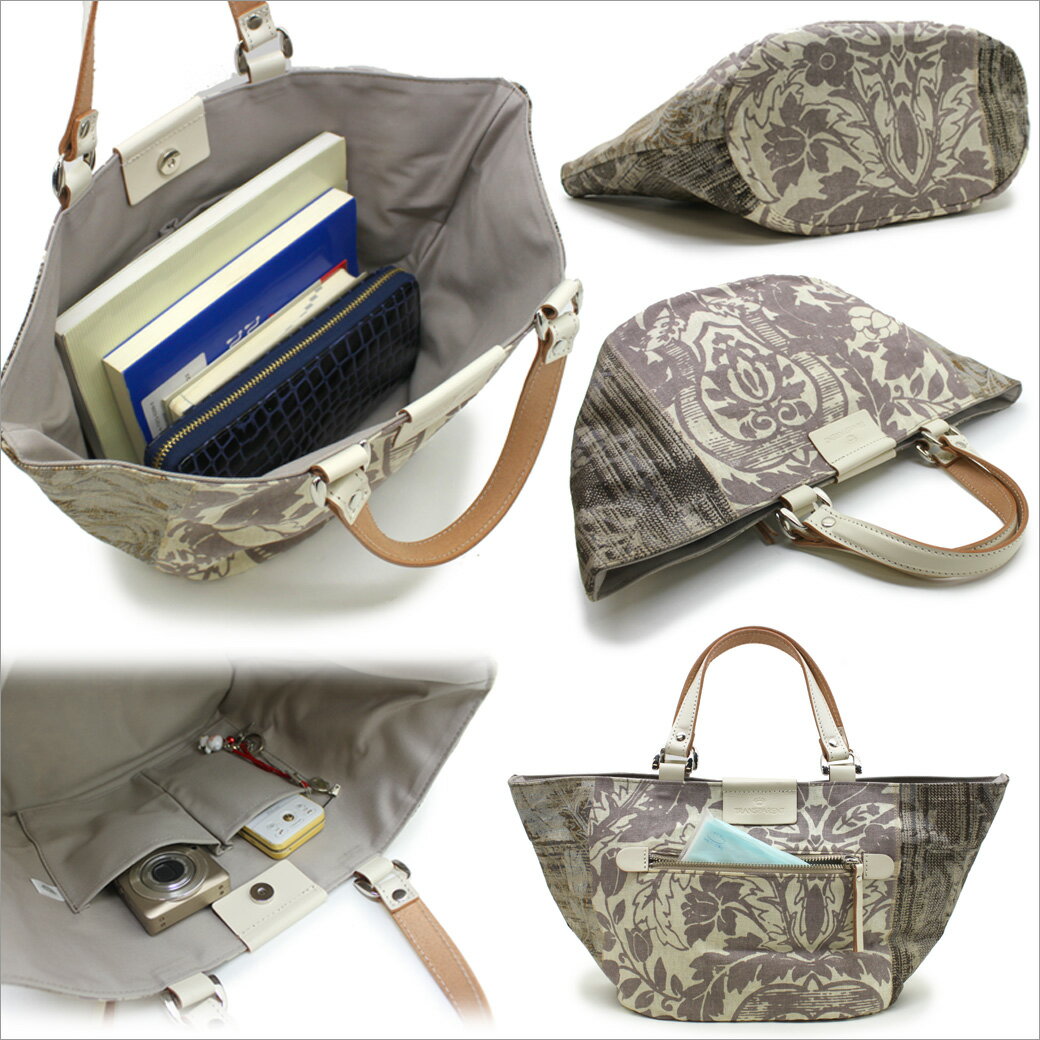 TRANSPARENT DAMASK（ダマスク）［T000722］バケツ型トートバッグSレディース 婦人 トートバッグ ハンドバッグ ハンドバック 軽量 軽い かわいい おしゃれ 通販 プレゼント 母の日