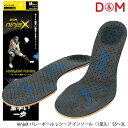 【D&M】ninjaX バレーボール レシーブ インソール（1足入）ディーアンドエム SS～3L 足 ...