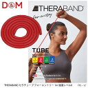 【D&M】TTE-12 強度レベル0 セラチューブ フォーエントリー 1m レッド THERABAND ディーアンドエム スポーツ トレーニング リハビリ エクササイズ 筋トレ ストレッチ フィットネス コンパクト 運動 ダイエット 通販