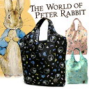 ピーターラビット 0618 折りたたみエコバッグ Lサイズ エコバック Peter Rabbit グッズ 雑貨 ショッピングバッグ お買い物バッグ 撥水加工 うさぎ スーパー コンビニ 畳める 大きい 大型 動物 アニマル かわいいい