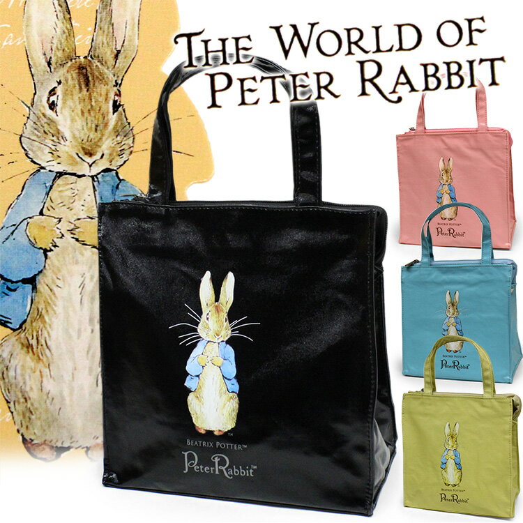 【メール便】ピーターラビット 0624 ミニトートバッグ Peter Rabbit グッズ 雑貨 ハンドバッグ トートバック レディース 自立可能 うさぎ 軽量 小さい サブバッグ ランチバッグ 軽量