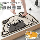 バスマット 40×60cm 珪藻土 お風呂マット ソフト おしゃれ 北欧 速乾 瞬間吸水 足拭きマット 無地 滑り止め 軽量 吸水 抗菌 消臭 天然素材 大判 新生活 無石綿 浴室 洗面所 キッチン 滑り止めマット 足拭きマット キッチンマット 割れない 滑り止め 軽い ソフト 敬老の日
