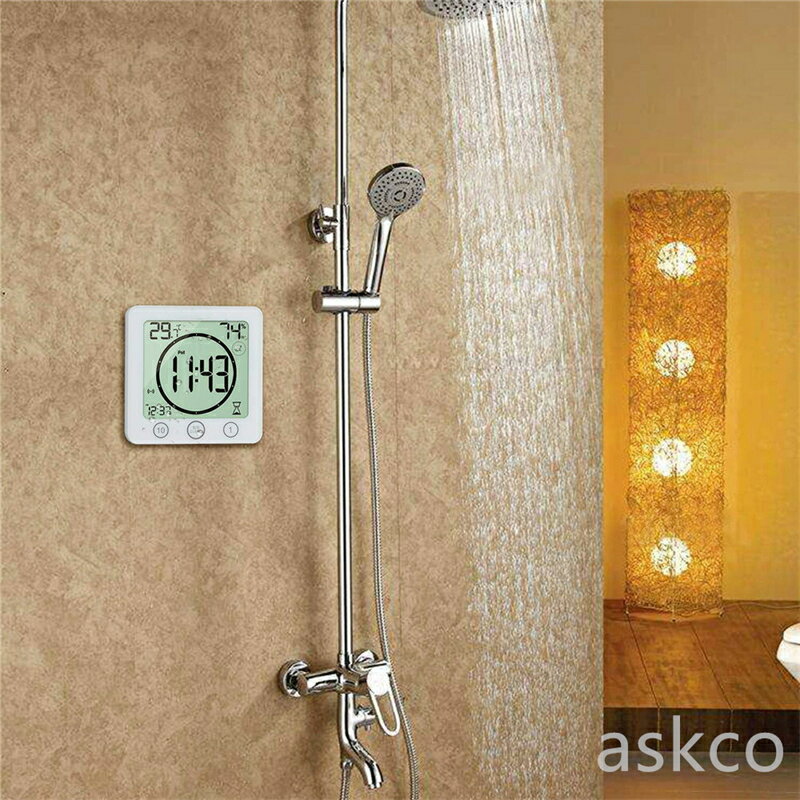 送料無料 デジタル温湿度計 デジタル時計 防水...の紹介画像3