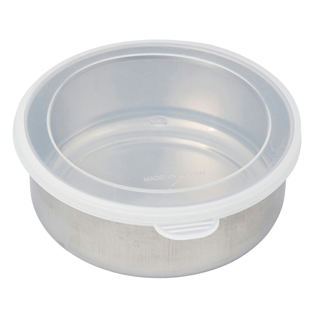 Rakuten - 【業務用】ステンレス容器 フタ付 ボウル浅型 10cm 業務用 厨房用品 キッチン用品 4-5512-01