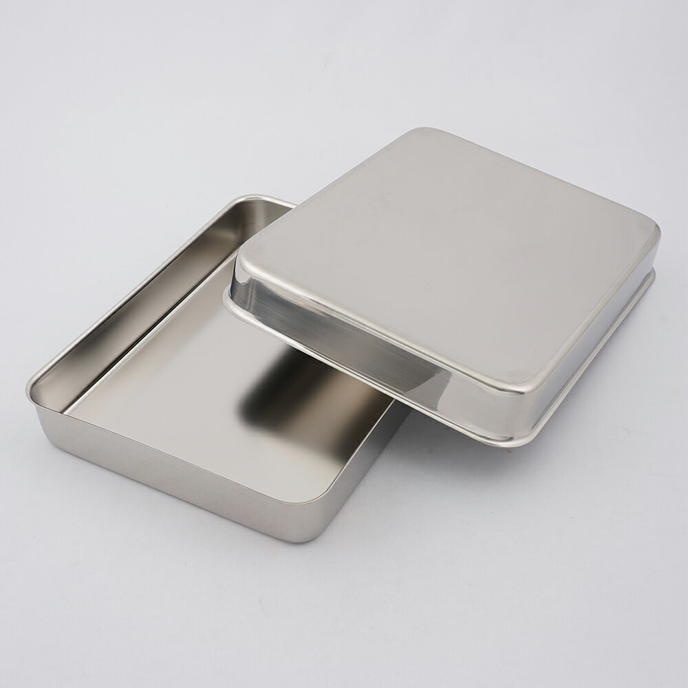 Rakuten - 【業務用】アズキッチン ステンレスバット 蓋つき 270×210×40mm 業務用 厨房用品 キッチン用品 4-6784-03