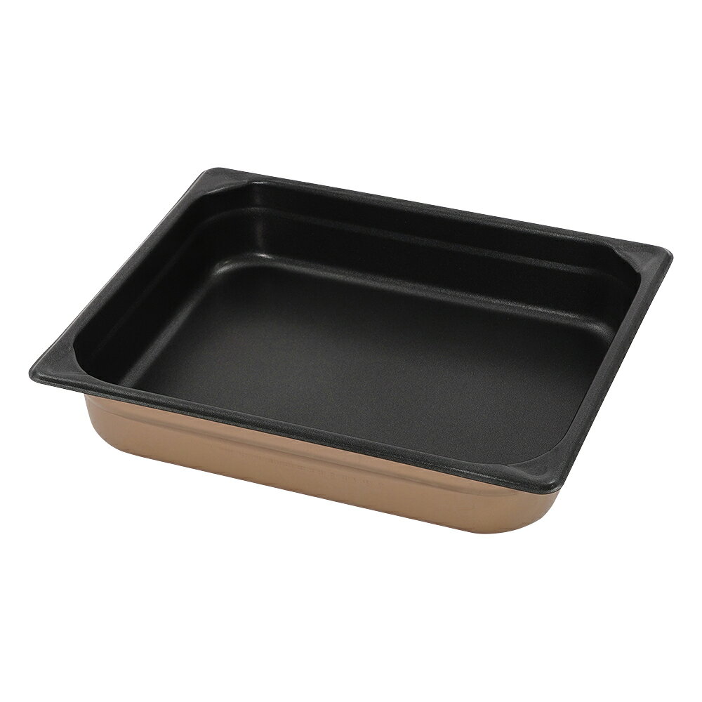 【業務用】18-8 ホテルパン ノンスティック 1/2 65mm 業務用 厨房用品 キッチン用品 4-6841-08 askitchen-10001097 アズキッチン 楽天市場店 パッケージ画像
