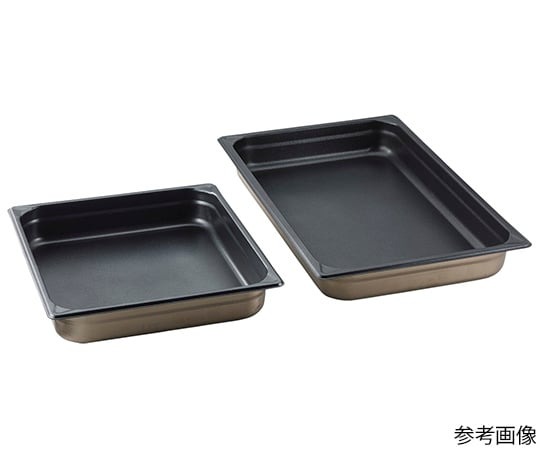 【業務用】18-8 ホテルパン ノンスティック 1/2 65mm 業務用 厨房用品 キッチン用品 4-6841-08 askitchen-10001097 アズキッチン 楽天市場店 サンプル画像2