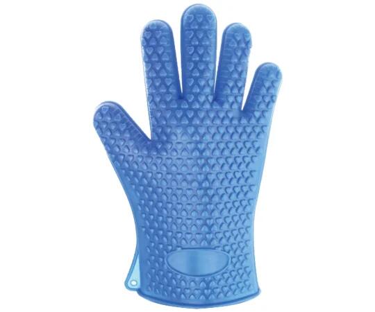 Rakuten - 【業務用】シリコングローブ ブルー 業務用 厨房用品 キッチン用品 4-6844-01
