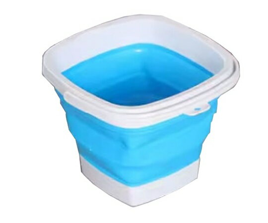 Rakuten - 【業務用】折り畳みスポットバケツ 3L 青 業務用 厨房用品 キッチン用品 4-6870-01