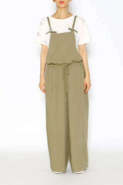 Rakuten - as know as 落ち感胸当て付きパンツ レディース ボトムス パンツ ドゥバズ