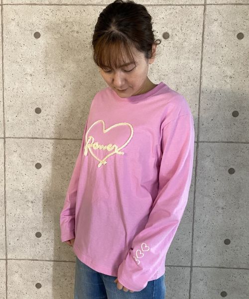 as know as パパLOVEパワーロンT レディース トップス 長袖 プルオーバー Tシャツ デワン