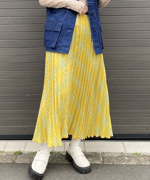 as know as 柄めいたメロプリーツSK レ�
