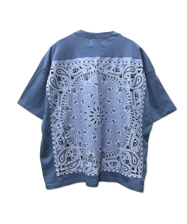 as know as バックバンダナT古音 レディース トップス カットソー 半袖 プルオーバー Tシャツ