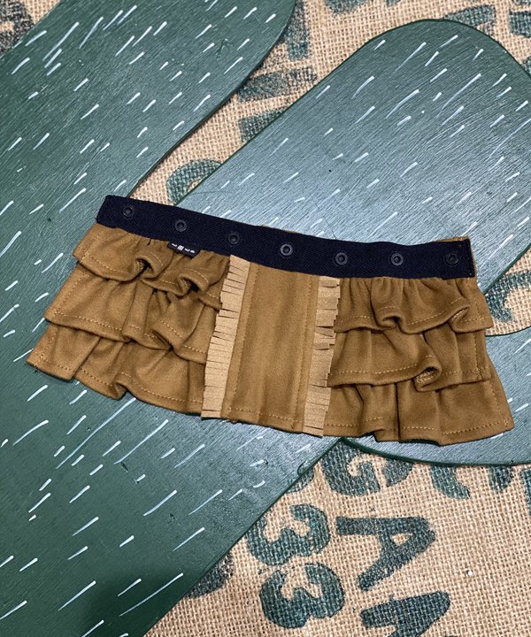 as know as NフリンジSK 犬 スカート フリンジ 犬服 ドッグウェア かわいい おしゃれ デワン