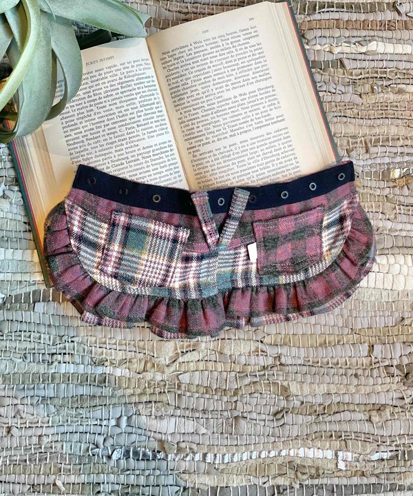 【期間限定P5倍】as know as NチェックチェックSK 犬 スカート チェックチェック 犬服 ドッグウェア かわいい おしゃれ カジュアル デワン