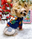as know as Nクリスマストレーナー 犬 カットソー プルオーバー クリスマス 犬服 ドッグウェア かわいい おしゃれ 華やか デワン