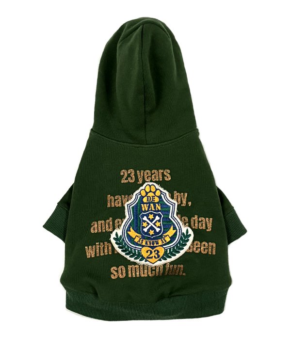 【期間限定P5倍】as know as NWANKOと幸せPK 犬 カットソー カーディガン 冬 犬服 裏毛 防寒 デワン