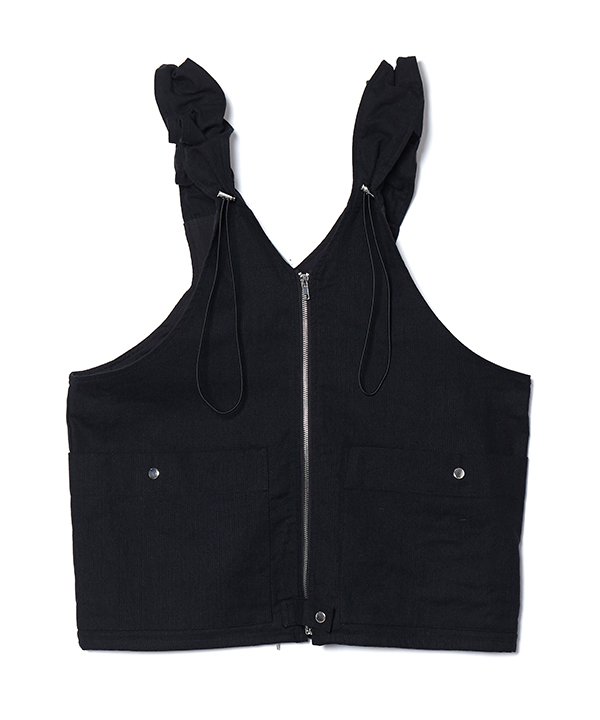 as know as 変身ベストがBAGに！！ レディース ジャケット ベスト バッグ 2way ドロスト ファスナーあ..