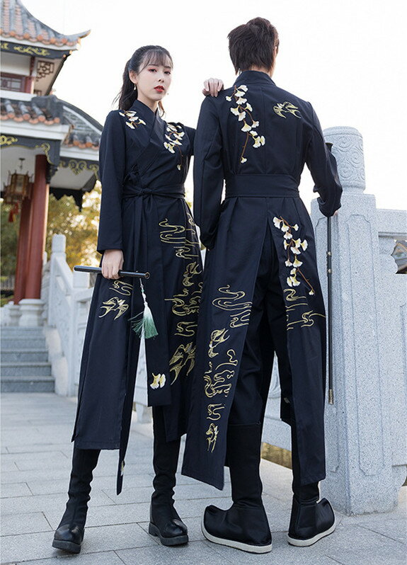 男女兼用唐装漢服 中華服 チャイナ服 中国古代...の紹介画像2