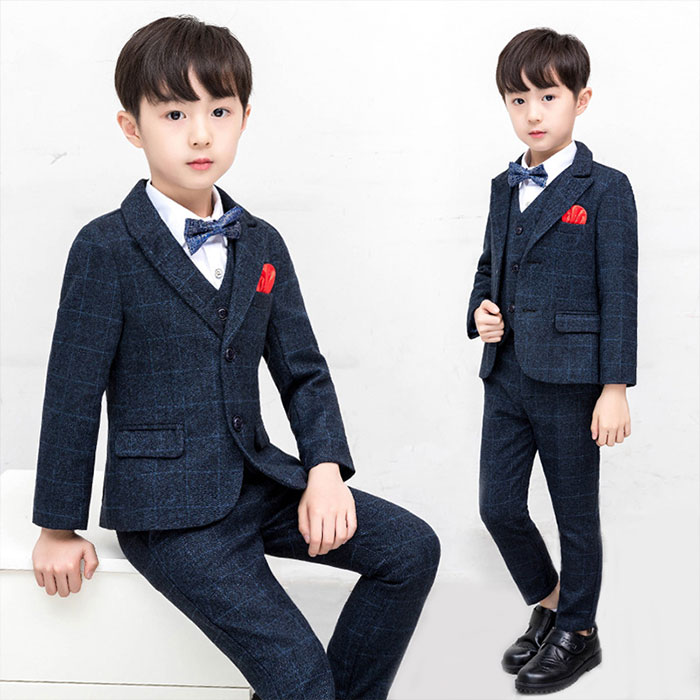 Rakuten - 子供服 男の子 式服 3点セット 4点セット 5点セット ジャケット ベスト シャツ パンツ 蝶ネクタイ 舞台 衣装 司会者 合唱 団体服 ステージ衣装 式服 舞台衣装 文化祭 フォーマルスーツ イベント 入学 入園 卒業 結婚式 紳士服 ジュニア キッズ おしゃれ　送料無料