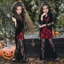 子供コスプレ衣装 女の子 ハロウイン衣装 2点セット ワンピース ジャケット レース 花柄 コスプレ 仮装 変身 パーティードレス 舞台衣装 キッズ 小悪魔 ウィッチ 魔女 巫女 バンパイア 吸血鬼 ステージ衣装 演出服 学園祭 文化祭 宴会 余興 誕生日会 エレガント