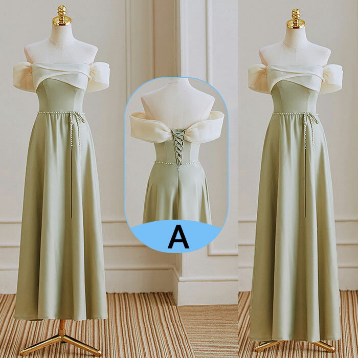 レディースフォーマルドレス ブライズメイド ワンピース キャミソール ドレス 肩出し 蝶結び 結婚式 フォーマルドレス 二次会 パーティードレス ピアノ 発表会 ロングドレス 演奏会 卒業式 お呼ばれ 宴会 ゲスト 披露宴 花嫁 合唱 演出 司会 記念写真 おしゃれ 20代 30代