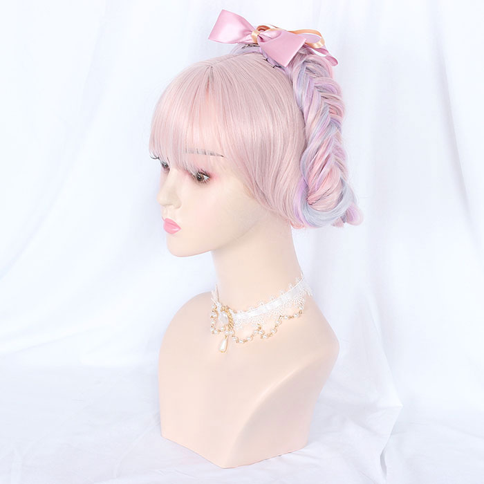 ウィッグ かつら コスプレ アニメ カツラ ロングヘア ロリータ 原宿風 wigs カール...