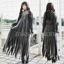 ハロウイン衣装 大人 女性 コスプレ衣装 ワンピース 花嫁ドレス 鬼の花嫁 レディース コスチューム 仮装 変身 ハロウイン コスプレ 不規則裾 飄逸 欧米風 ...