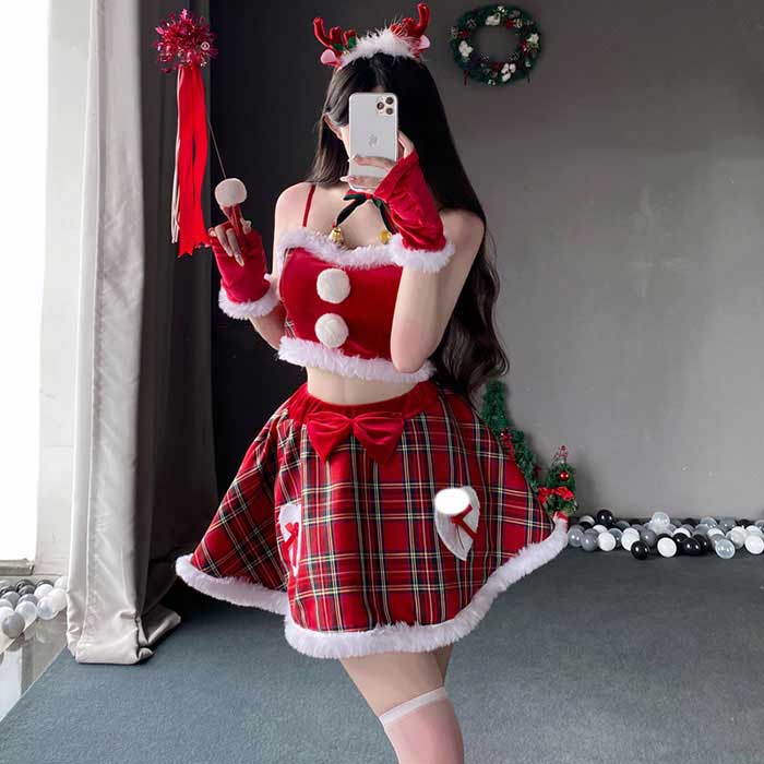サンタ コス セクシー セット クリスマス バ...の紹介画像2