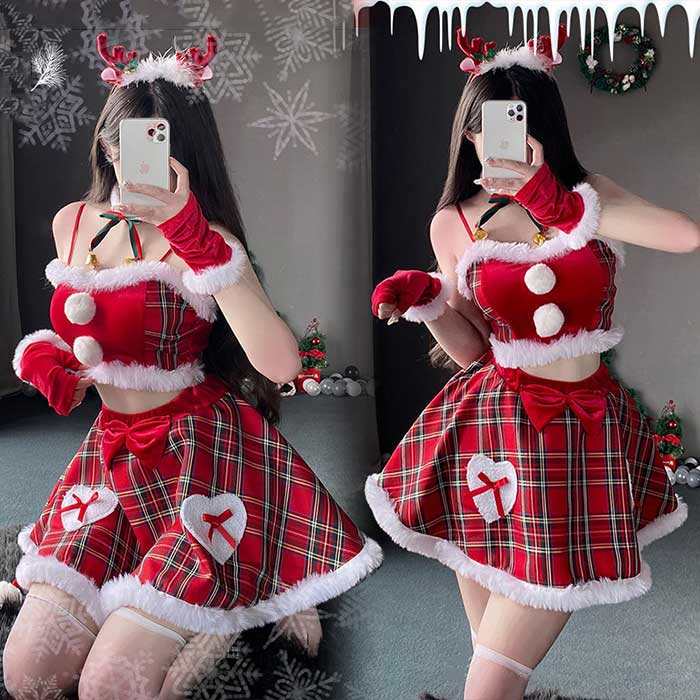 サンタ コス セクシー セット クリスマス バ...の紹介画像3