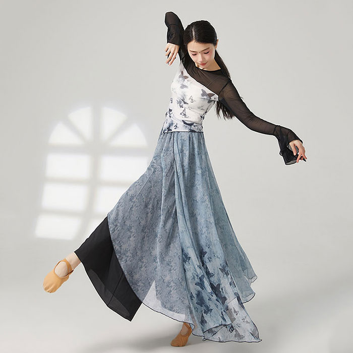 超美しいレディース古典ダンス衣装 新作 上下セ...の紹介画像3
