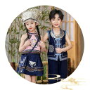 キッズ 民族衣装 子供服 ダンス衣装 男の子 女の子 民族風 ダンスウェア ステージ衣装 上下セット ノースリーブ こどもの日 かわいい リンクコーデ コスチューム チャイナ風 姉弟 兄妹 写真撮影 古典ダンス衣装 パフォーマンス 子供用 衣装 民族衣装 夏 文化祭 衣装