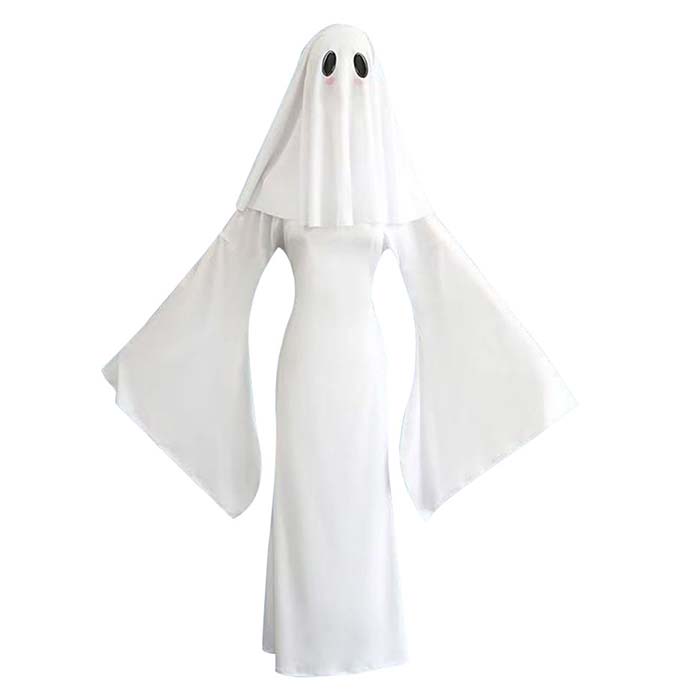 ハロウィン ワンピース コスプレ ゴースト 幽霊 お化け レディース ホラー 悪魔 コスチューム 可愛い 仮装 女性 鬼 演出服 怖い 花嫁 Halloween 学校 幼稚園 イベント 宴会 学園祭 文化祭 ゾンビ 鬼花嫁 魔女 幽霊 吸血鬼 ヴァンパイア 変装 コスチューム 舞台 ステージ衣装