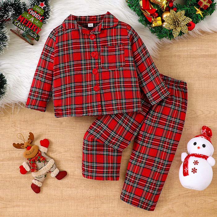 楽天市場】パジャマ 赤 チェックの通販