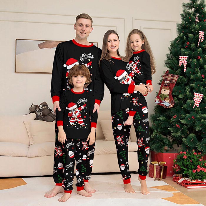 Rakuten - 親子ペア クリスマス パジャマ セットアップ クリスマスイブ 家族お揃い ルームウェア 親子コーデ 部屋着 サンタコス サンタクロース 寝巻き かわいい クリスマス元素 寝間着 親子コーデ ペアルック衣装 ママ パパ キッズ ベビー ロンパース パーティー メリークリスマス
