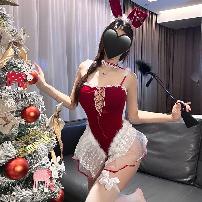 Rakuten - レディース サンタコスプレ ベビードール 超過激 セクシー ロンパース 露出 キャミソール レース カチューシャ付き キャバ嬢 クリスマス コス衣装 サンタコス ソックス サンタ 仮装 コスプレ コスチューム 大人 女性 かわいい ショート丈 エロ パーティー クリスマス 衣装 赤