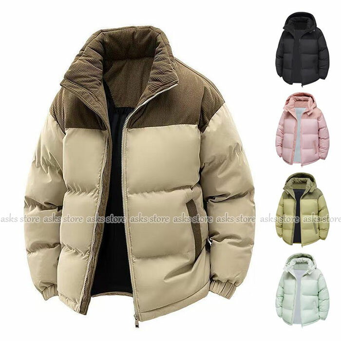 Rakuten - 中綿ジャケット 冬 メンズ 中綿ジャケット 冬服 立ち襟 フード付 厚手 ジャケット ゆったり アウター メンズ コート 中綿 ジャケット 中綿ブルゾン アウター メンズファッション 通勤 通学 暖かい あったか 防寒 保温 アウトドア 防風 防寒着 あったか ビジネス カジュアル