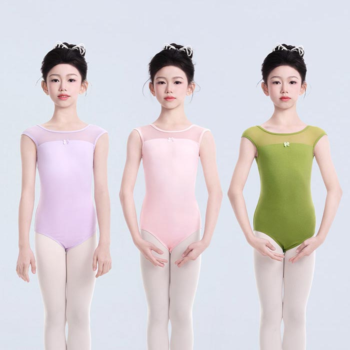 乐天商城 - 子供 レオタード スカートなし 女の子 バレエ用品 レッスン着 バレエレオタード キッズ ノースリーブ チュール シースルー 可愛い バレエレオタード 新体操 子供 ダンス稽古 練功服 股下スナップ キッズ 子ども 練習着 新体操 ジュニア バレエレオタード 発表会 かわいい