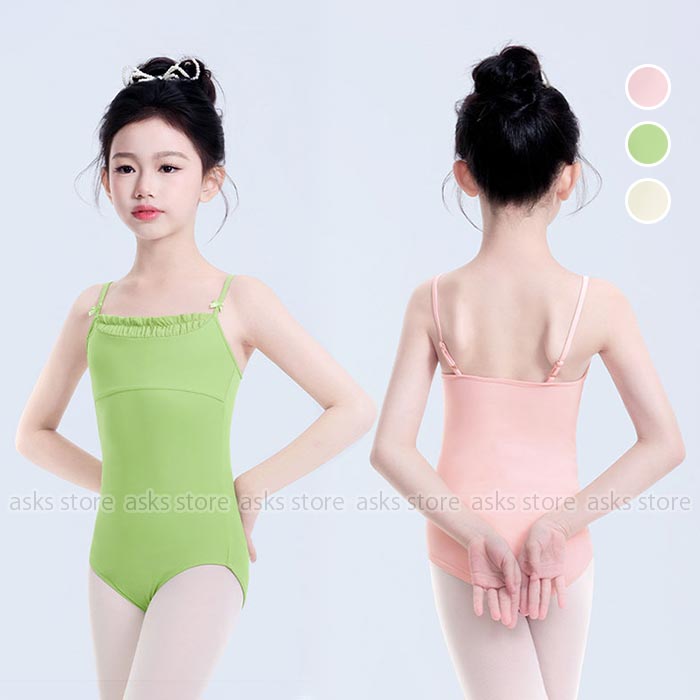 Rakuten - 子供 レオタード キャンセル ノースリーブ 胸元のしわ スカートなし 女の子 バレエ用品 ダンス稽古 練功服 レッスン着 バレエレオタード キッズ 袖なし 可愛い バレエレオタード 新体操 股下スナップ キッズ 子ども 練習着 体操服 ジュニア バレエレオタード 発表会 かわいい