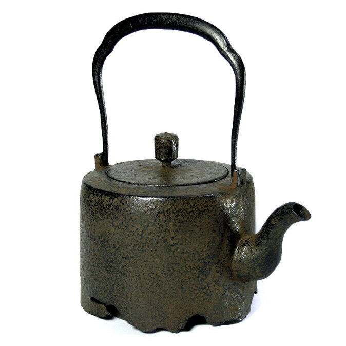 南部鉄器　南部鉄瓶　IH対応　直火対応 肩寸筒 1.2L　IRON KETTLE やかん ケトル