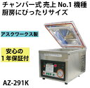 真空包装機 業務用 真空器 真空機 真空パック器 真空パック機 AZ-291K アスクワークス製 厨房 店舗 メーカー保証1年付【あす楽対応】