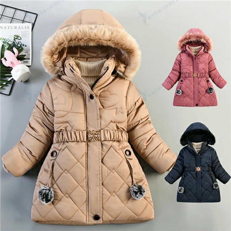 楽天asla mart子供 ダウンコート キッズ アウター ジュニア ダウンジャケット ダウン キッズ 子供服 上着 110 女の子 アウター ダウンコート キッズ ダウン 女の子 秋冬 通園 子供服 コート 暖かい 秋冬 アウトドア 冬用 あったか 保育所 かわいい 防寒 防風 ミモレ丈 ネイビー