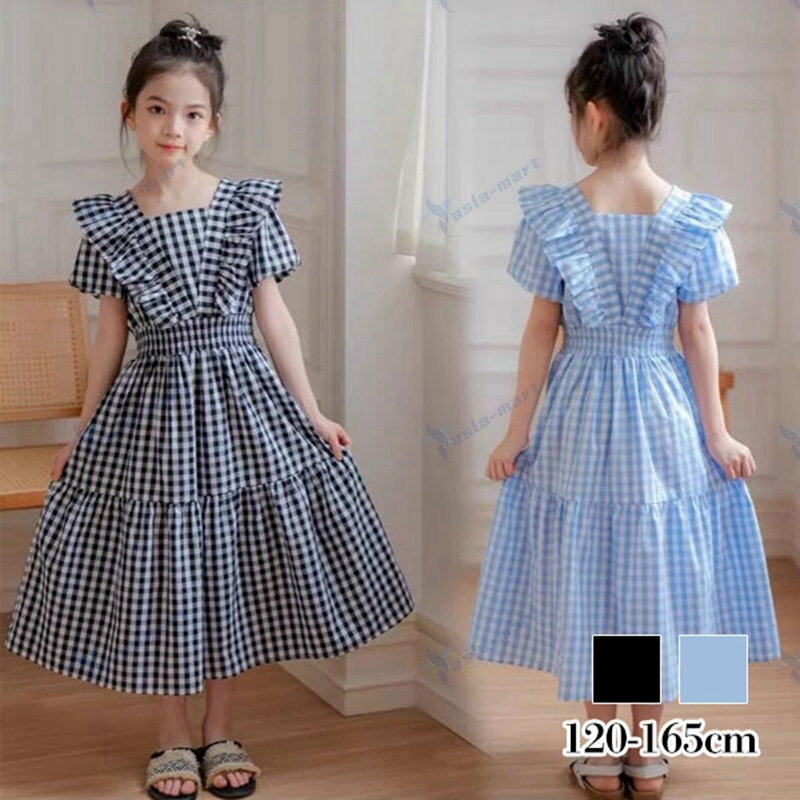 親子 ペアルックギンガムチェックワンピース 女の子 ママ 娘 出産祝い プレゼント ギフト 誕生日 リン..
